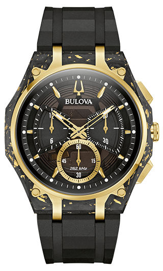 98A328 Men's Curv Chronograph Watch