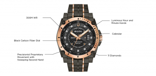 98D149 Men's Precisionist Chronograph Watch