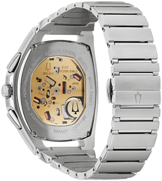 96A257 Men's Curv Chronograph Watch