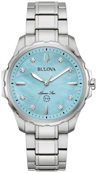 96P248 Women's Marine Star Diamond Watch